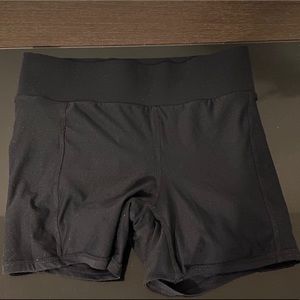 Fabletics shorts + spandex combo Black